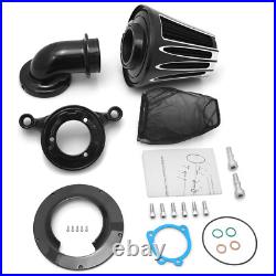 CNC Cone Air Cleaner Filters For Harley Big Twin Softail Dyna Touring 99-15