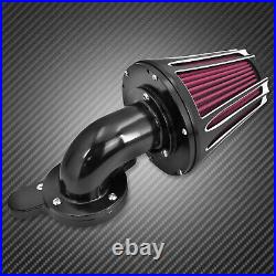 CNC Gauge Air Filter Stage One Cleaner Red Intake Fit For Harley Sportster XL883