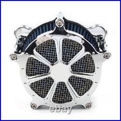CNC Motor Air Cleaner Intake Filter Kits Fit Harley Touring Dyna Softail FXST