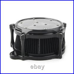 CNC Motorcycle Air Cleaner Intake Filter Fit Harley Dyna Softail Touring Glide