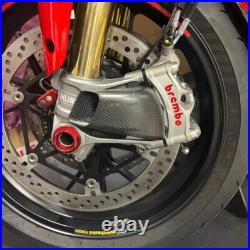 Carbon Fiber Brake Cooling Air Ducts For DUCATI Streetfighter V2 V4 V4S 20-24
