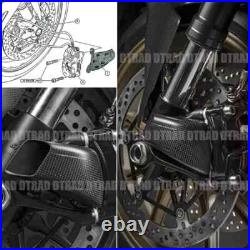 Carbon Fiber Brake Cooling Air Ducts For DUCATI Streetfighter V2 V4 V4S 20-24