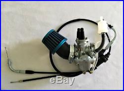 Carburetor Air Filter & Throttles Cable for Yamaha PW80 Dirt Bike Carb 1983-2006