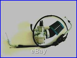 Carburetor Carb & Air Filter Throttle Cable For Yamaha PW80 Dirt Bike 1990-2006