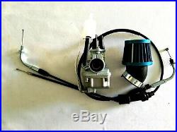 Carburetor Carb With Throttle Cable & Air Filter Yamaha PW80 Dirt Bike 1983-2006