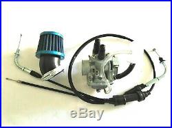 Carburetor Carb With Throttle Cable & Air Filter Yamaha PW80 Dirt Bike 1983-2006
