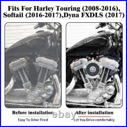 Chrome Air Cleaner Blue Intake Filter Fit For Touring Trike 2008-16 Softail 2016