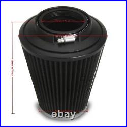 Chrome Cone Air Cleaner Filter For Harley Electra Glide FLHT CVO Ultra 08-16