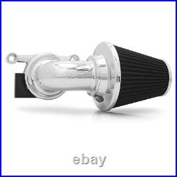 Chrome Cone Air Filter For Harley Touring FLHT Ultra FLHTCU Limited FLHTK 08-16