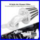 Chrome-Cone-Air-Filter-Gray-Element-For-Harley-Touring-Road-Electra-Glide-00-07-01-cy