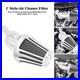 Chrome-Cone-Air-Filter-Gray-Intake-For-Harley-Softail-Breakout-2016-17-Dyna-2017-01-vh
