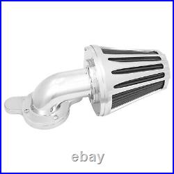 Chrome Cone Air Filter Gray Intake For Harley Sportster XL883 1200 48 72 04-2022