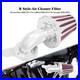 Chrome-Cone-Air-Filter-Red-Element-For-Harley-Touring-Road-Electra-Glide-00-2007-01-yk