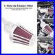 Chrome-Cone-Air-Filter-Red-Intake-For-Harley-Touring-Road-Street-Glide-2008-2016-01-amd