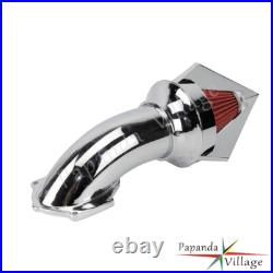 Chrome Cone Spike Air Cleaner Intake Filter Kit For Honda VTX VTX1300 All Years