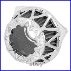 Chrome Cross Air Cleaner Filter For Harley Touring Road Electra Glide 2000-2007 Chrome Cross Air Cleaner Filter For Harley Touring Road Electra Glide 2000-2007