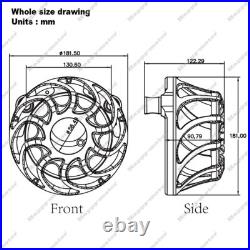 Chrome Drift Cut Air Intake Filter For Harley Sportster Iron XL883 1200 XL1200L
