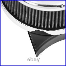 Chrome High Flow Air Filter Cleaner For Indian Chieftain Roadmaster Chief 14-21