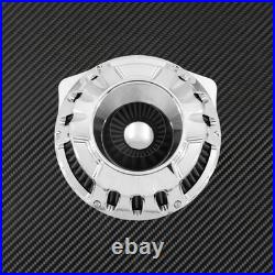 Chrome Inverted Air filter Cleaner Element Fit For Harley Dyna Softail 2000-2015