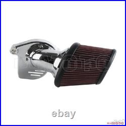 Chrome Motorcycle Air Filter Cleaner Kit For Harley Softail Touring Freewheeler