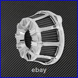 Chrome Sucker Air Filter Cleaner Fit For Harley Sportster XL 883 1200 2004-2021