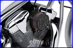 Cobra Moto Motorcycle Motorbike Air Cleaner Kit Black For Yamaha XVS 950 C 2014