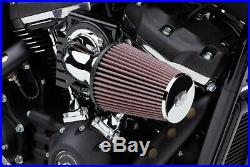 Cobra Motorcycle Cone Air Intake For 91-19 XL Models Chrome