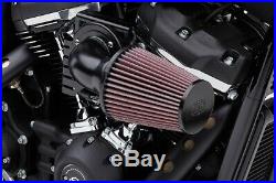 Cobra Motorcycle Cone Air Intake For 99-17 Twin Cam WithCV Carb Black