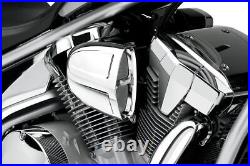 Cobra Motorcycle Motorbike Powr-Flo Air Intake Chrome For Kawasaki VN 900 2017