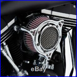 Cobra Motorcycle RPT Air Intake For 08-16 FLHT/FLHR/FLHX/FLTR/HD FL Trike Chrome