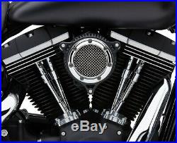 Cobra Motorcycle RPT Air Intake For 17-19 FLHT/FLHR/FLHX/FLTRX/FLTRU Chrome Ring