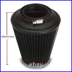 Cone Air Breather Filter For Harley M8 Touring Road Glide 17-22 Heritage 18-22