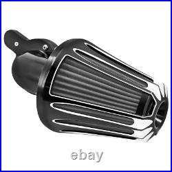 Cone Air Cleaner Filter Gray Element For Harley Touring 00-07 Softail 00-15 Dyna