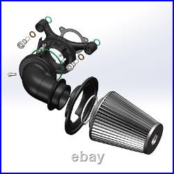Cone Stage 1 Air Filter For Harley Touring Electra Glide Tri Ultra FLHR 08-16