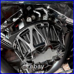 Contrast Cut Cross Air Breather Filter For Harley Touring Road King FLHRC 08-16 Contrast Cut Cross Air Breather Filter For Harley Touring Road King FLHRC 08-16