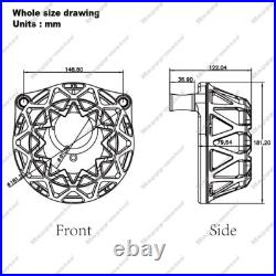 Contrast Cut Cross Air Breather Filter For Harley Touring Road King FLHRC 08-16 Contrast Cut Cross Air Breather Filter For Harley Touring Road King FLHRC 08-16