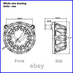 Cross Air Cleaner filters intak for Harley touring 2008-2016 softail 2016-2017