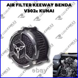 Custom Air Filter Kunai Fit For Keeway Benda V302c V-Cruise 125c RKV 125c PnP