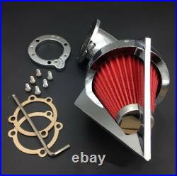 Custom Motorcycle Cone Spike Air Cleaner Intake for Harley Sportste Dyna Touring