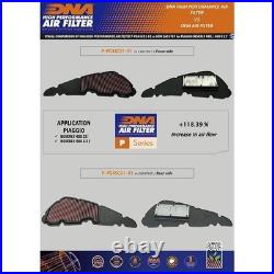 DNA Air Filter Compatible for Aprilia SR GT 400 (25-26) PN P-PG4SC21-01