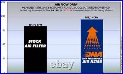 DNA Air Filter Compatible for Kawasaki ZZR 1400 / ZX 14R (16-23) PNP-K14S12-01