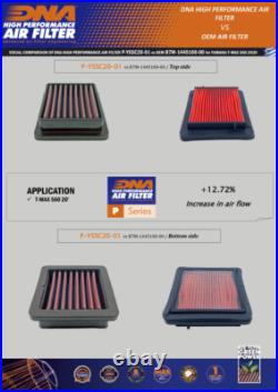 DNA High Performance Air Filter For Yamaha T-MAX 560 (20-25) PN P-Y5SC20-01