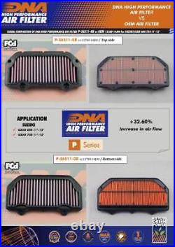 DNA High Performance Air Filter for Suzuki GSXR 600 750 (11-18) P-S6S11-0R