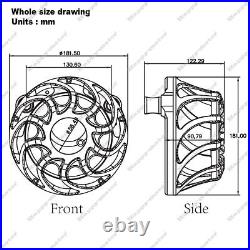 Drift Cut Air Intake Filter For Harley Sportster XL iron 883 1200 Nightster06-22