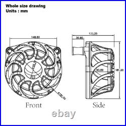 Drift Cut Chrome Air Filter For Harley Touring Road King 08-16 Softail 2016-2017 Drift Cut Chrome Air Filter For Harley Touring Road King 08-16 Softail 2016-2017