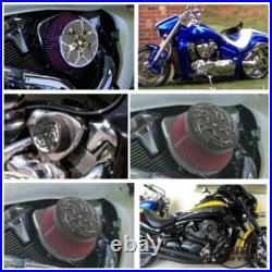 Dual Big Sucker Air Filter Cleaner For Suzuki Boulevard M109R VZR M1800 C1800