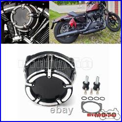 Air Cleaner Intake Filter Kit For Harley Sportster XL 883 1200 Super