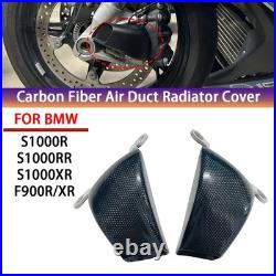 For BMW S1000R S1000RR S1000XR F900R F900XR Carbon Fiber Air Brake Duct matte