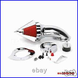 For HONDA VTX1300 VTX 1300 Motorcycle Billet Alu Spike Air Cleaner Intake Filter