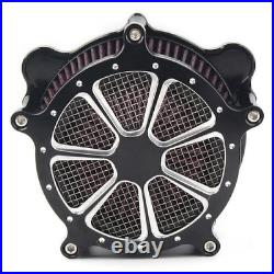 For Harley Touring Dyna Softail Heritage 1993-2007 Motorcycle Air Filter Cleaner